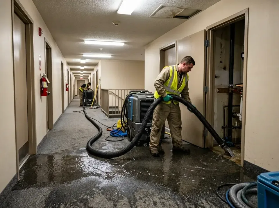 multi-unit-apartment-hallway-f-005 — frequently asked questions, Emergency Burst Pipe Water Extraction & Removal in Vicksbur…